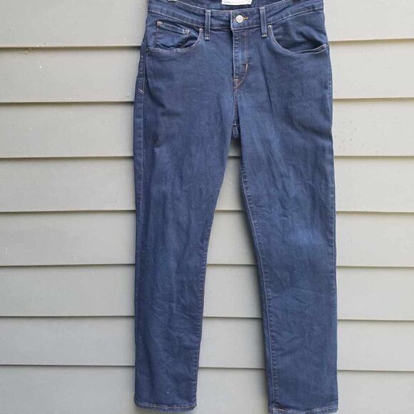 Levis Classic Mid Rise Skinny Jeans Size 30 - Picture 8 of 12